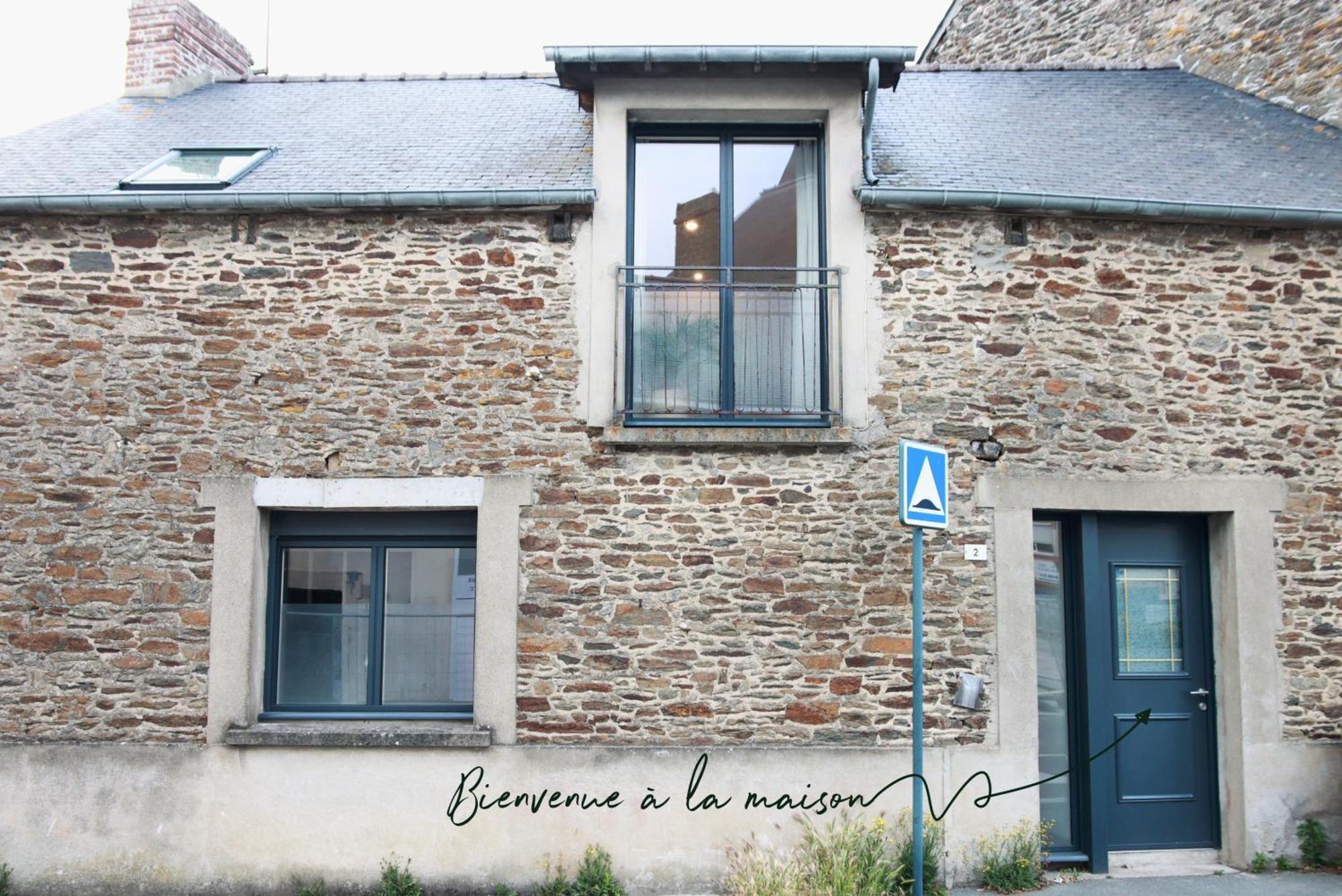 La Source - Spacieux T2 Au Coeur Du Village, A 5Min Des Plages Saint-Méloir-des-Ondes Buitenkant foto